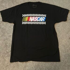 Mens black NASCAR tee